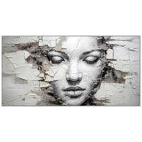 GLASBILD 140/70 cm  - Silberfarben/Multicolor, Design, Glas/Holzwerkstoff (140/70cm) - Monee