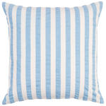 ZIERKISSEN  45/45 cm   - Weiß/Hellblau, Design, Textil (45/45cm) - Esposa