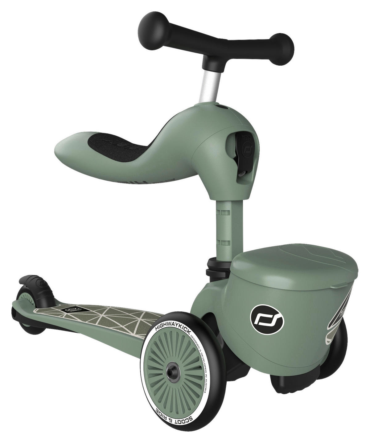 KINDERSCOOTER Highwaykick 1  - Trend, Kunststoff/Metall (24/37/55cm) - Scoot and Ride