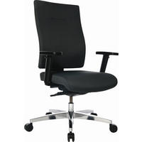 DREHSTUHL  in Webstoff Schwarz  - Schwarz, Basics, Kunststoff/Textil (50/100-109/50cm) - Topstar