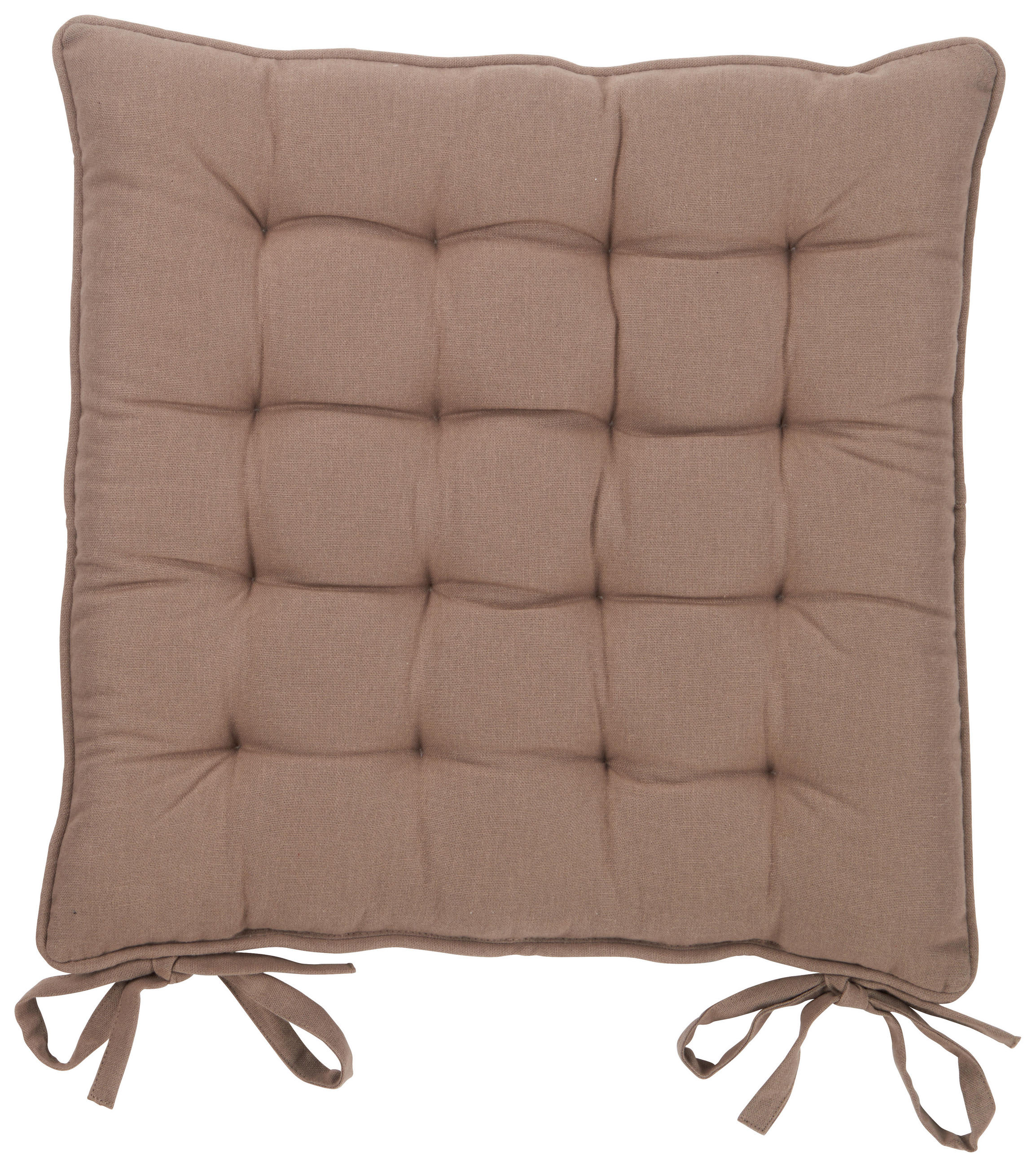 SITZKISSEN 40/40 cm  - Taupe, Textil (40/40cm) - Esposa