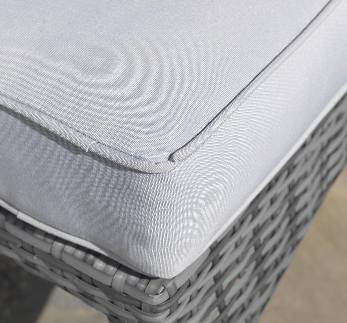 LEŽALJKA VRTNA  siva, svijetlo siva  metal, plastika, tekstil      - siva/svijetlo siva, Design, metal/tekstil (75/190cm) - Ambia Garden