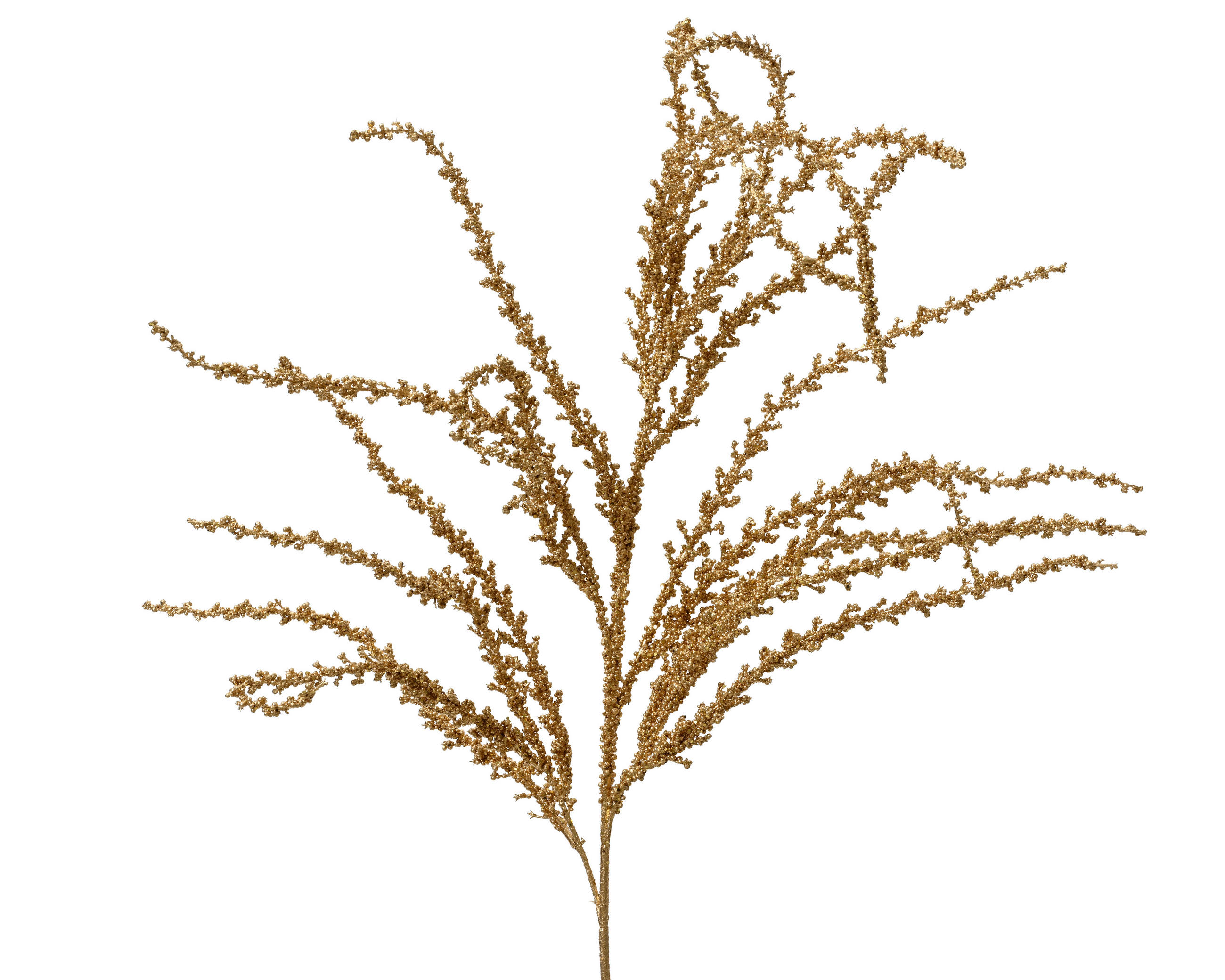 MŰVIRÁG - aranyszínű, Basics, műanyag (94/20/3cm)