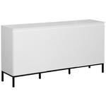 SIDEBOARD  150/77/35 cm  - Schwarz/Weiß, Design, Holzwerkstoff/Metall (150/77/35cm) - Hom`in