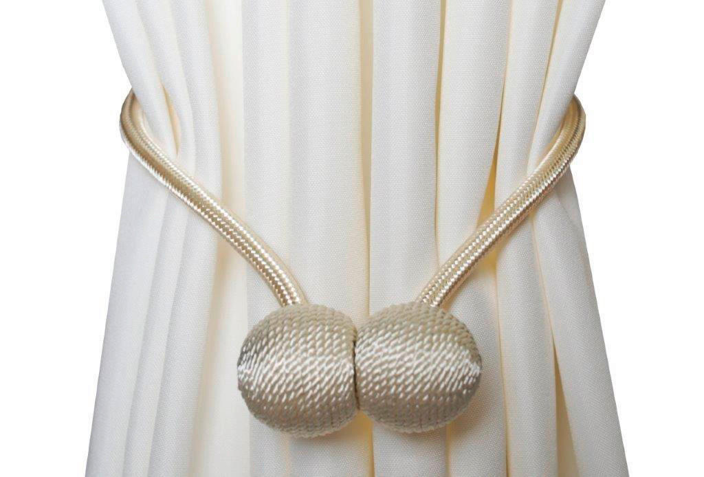DEKORAČNÍ SPONA - béžová, Basics, kov (45cm) - Homeware