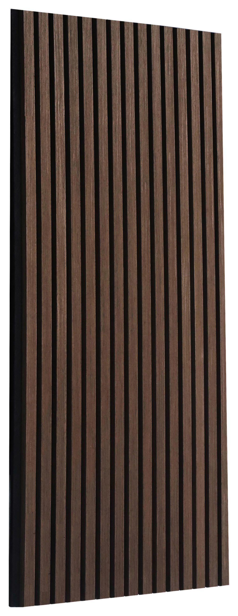 AKUSTIKPANEEL Echtholz, Nachbildung 60/120/2,1 cm 2 Stück  - Schwarz/Grau, Trend, Holz/Holzwerkstoff (60/120/2,1cm) - Boxxx