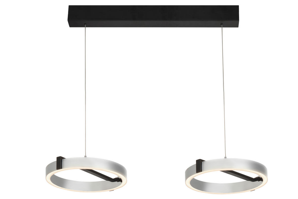 LED-HÄNGELEUCHTE 83/29/50-200 cm   - Transparent, Trend, Kunststoff/Metall (83/29/50-200cm) - Dieter Knoll