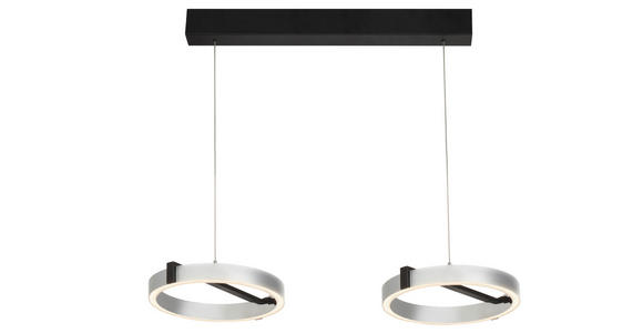 LED-HÄNGELEUCHTE 83/29/50-200 cm - Transparent, Trend, Kunststoff/Metall (83/29/50-200cm) - Dieter Knoll