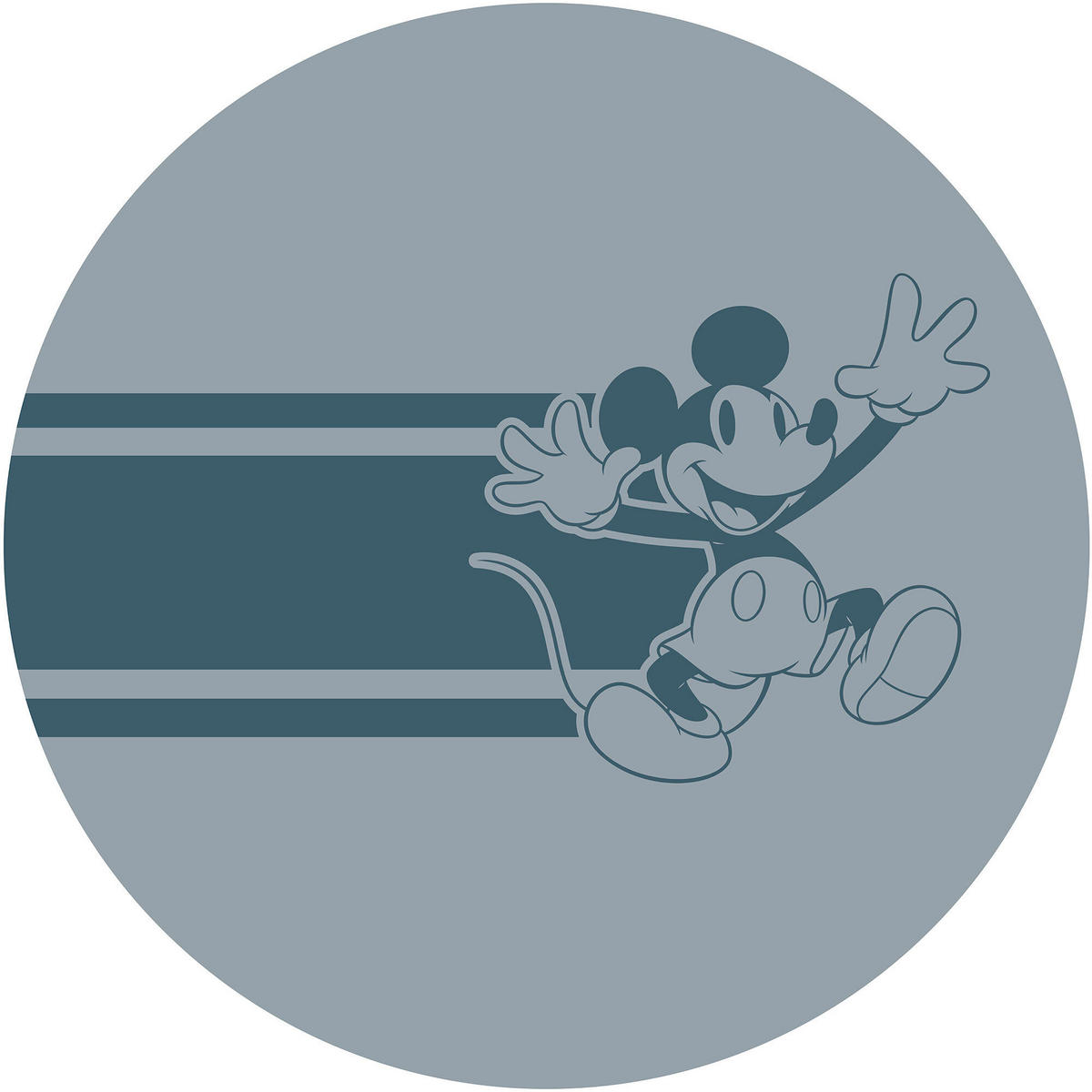 VLIESTAPETE Mickey Mouse  - Basics (125/125/cmcm) - Disney
