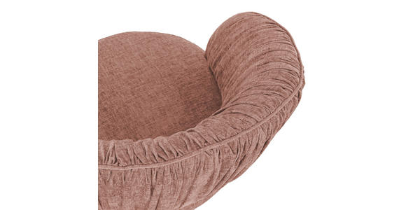 STUHL - Schwarz/Rosa, Design, Textil/Metall (63/82/65cm) - Novel