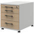 ROLLCONTAINER - Eichefarben/Anthrazit, Design, Holzwerkstoff/Kunststoff (43/54,4/60cm) ROLLCONTAINER - Eichefarben/Anthrazit, Design, Holzwerkstoff/Kunststoff (43/54,4/60cm)
