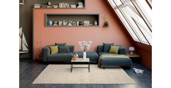 LÄUFER 80/200 cm Havre Naturfarben, Beige  - Beige/Naturfarben, Basics, Textil (80/200cm) - Linea Natura