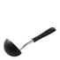 SCHÖPFLÖFFEL - Edelstahlfarben/Schwarz, Basics, Kunststoff/Metall (30cm) - WMF