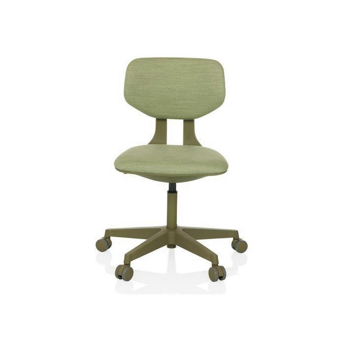 OTOČNÁ ŽIDLE PRO MLÁDEŽ, zelená - zelená, Moderní, textil/plast (51/72 - 87/51cm) - MID.YOU