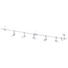 SCHIENENSYSTEM-STRAHLER - Chromfarben/Weiß, KONVENTIONELL, Glas/Metall (200cm) SCHIENENSYSTEM-STRAHLER - Chromfarben/Weiß, KONVENTIONELL, Glas/Metall (200cm)