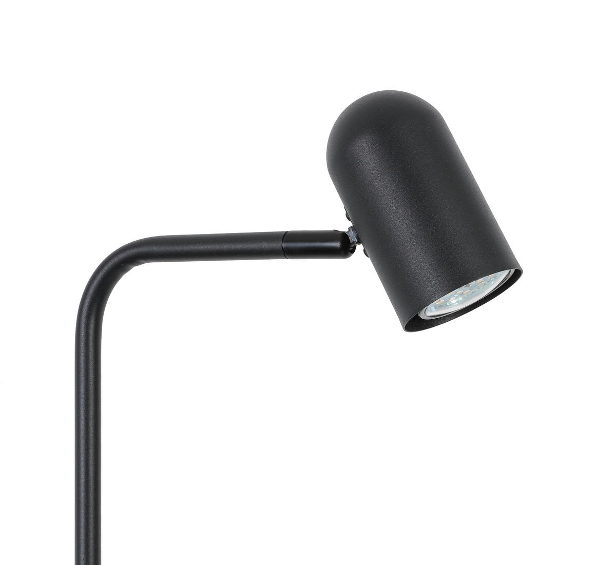 STEHLEUCHTE 35,5/18/154,50 cm    - Schwarz, Trend, Kunststoff/Metall (35,5/18/154,50cm) - Novel