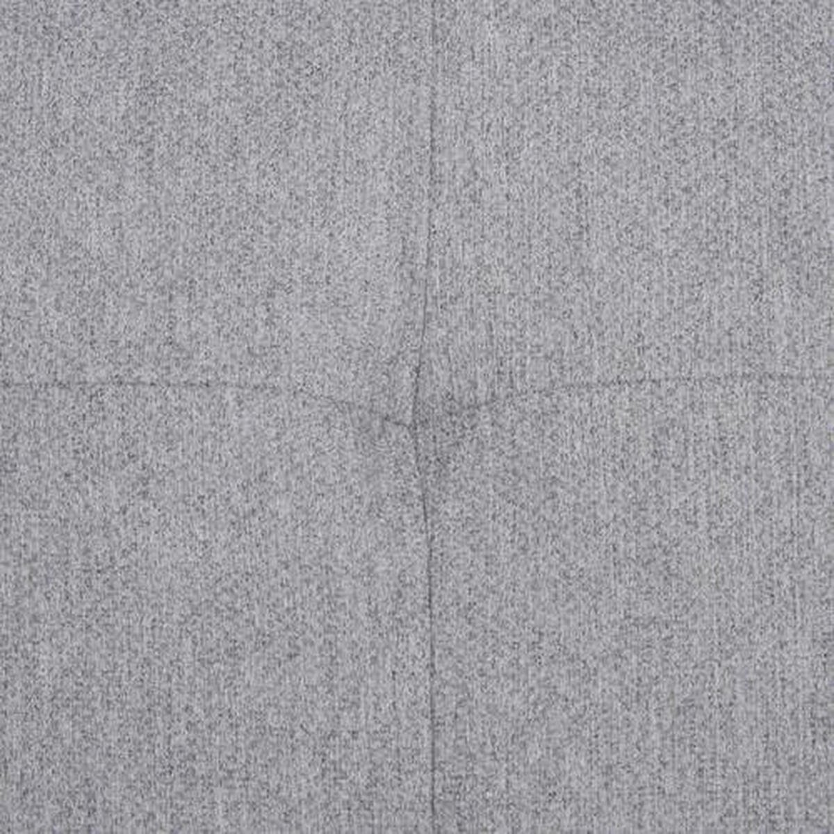 ECKSOFA Hellgrau Mikrofaser  - Hellgrau/Schwarz, Design, Kunststoff/Textil (240/172cm) - Stylife