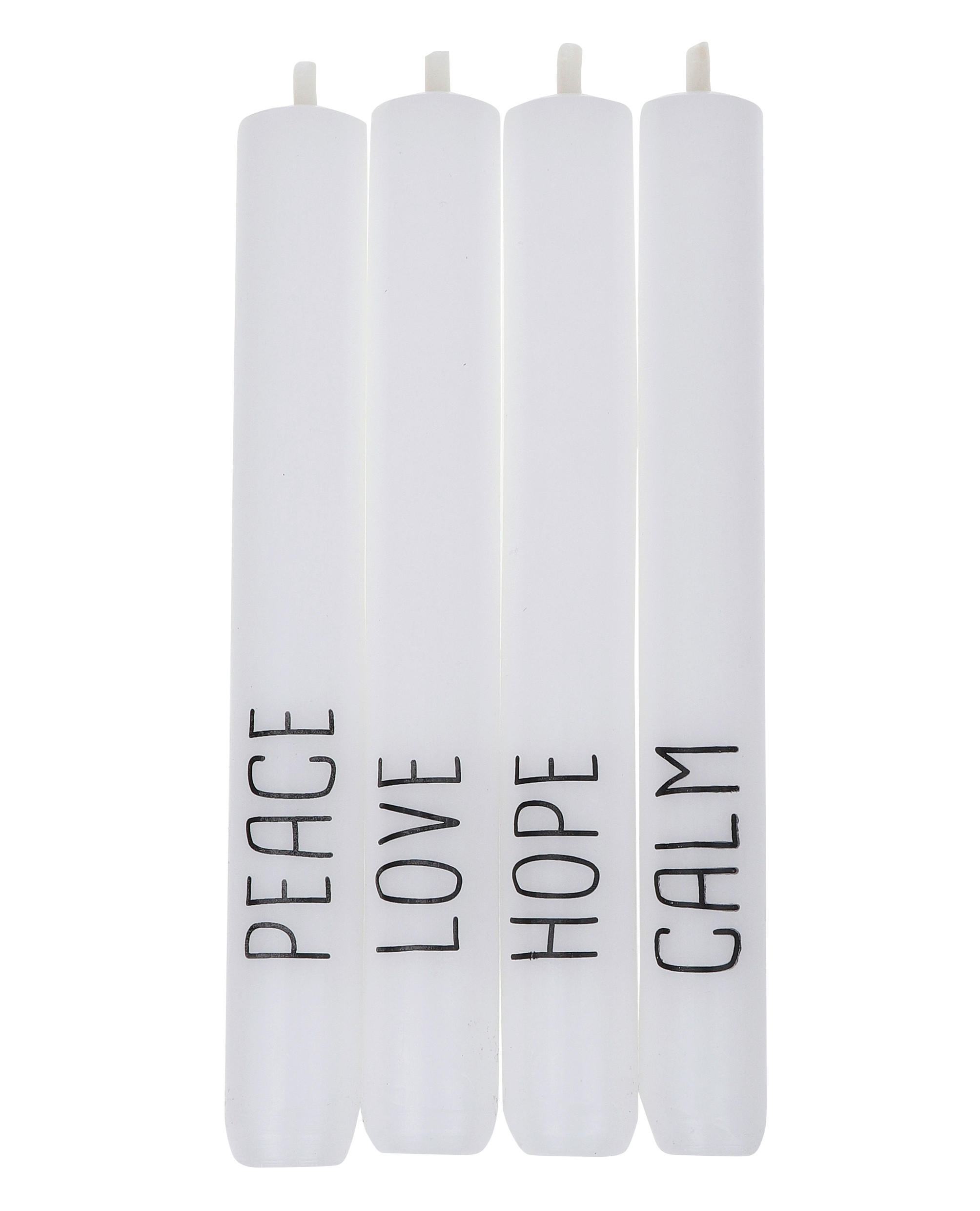 KRONLJUS SET  - vit, Basics (2,2/18cm)