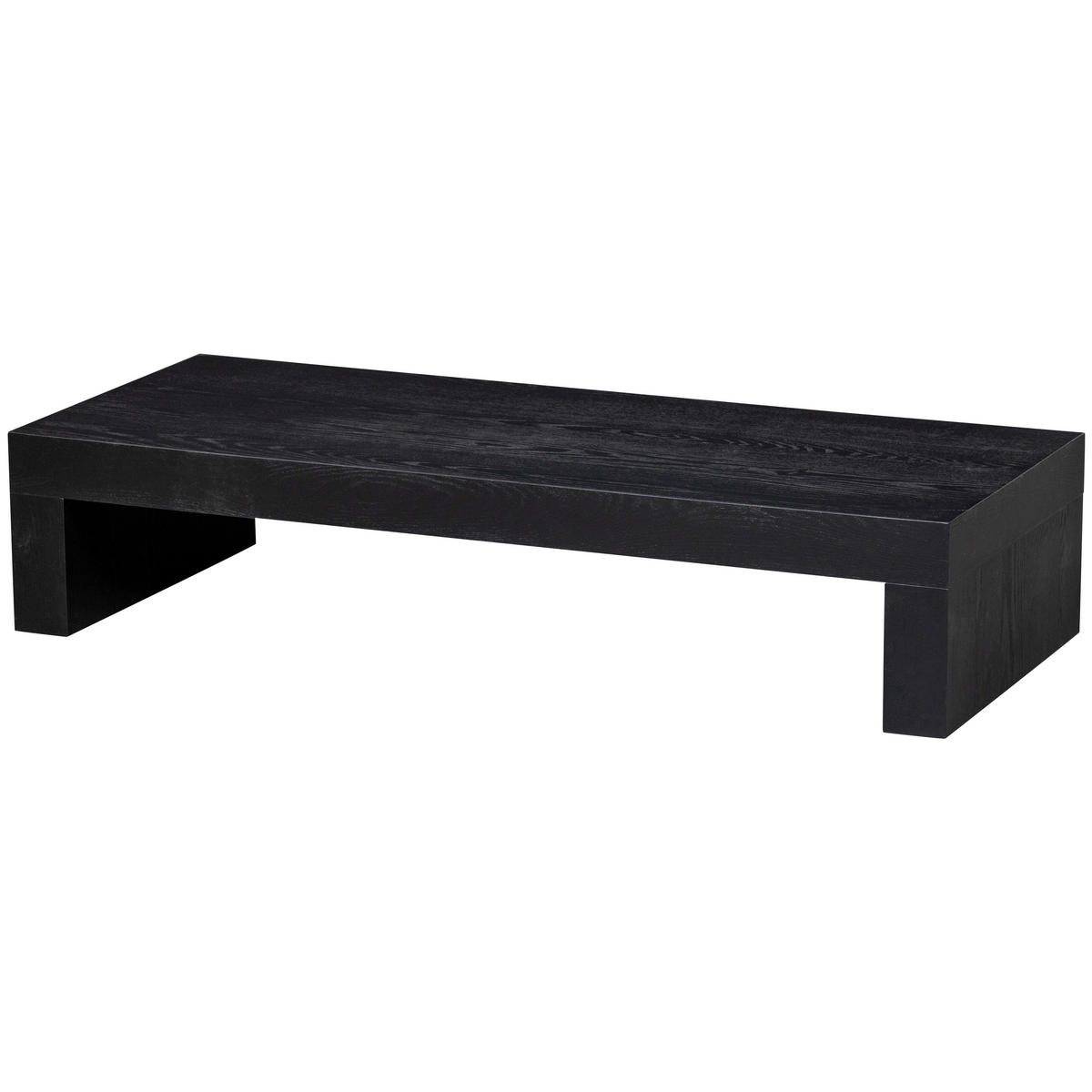 COUCHTISCH in Holzwerkstoff 120/50/25 cm  - Schwarz, Design, Holzwerkstoff (120/50/25cm) - Livetastic