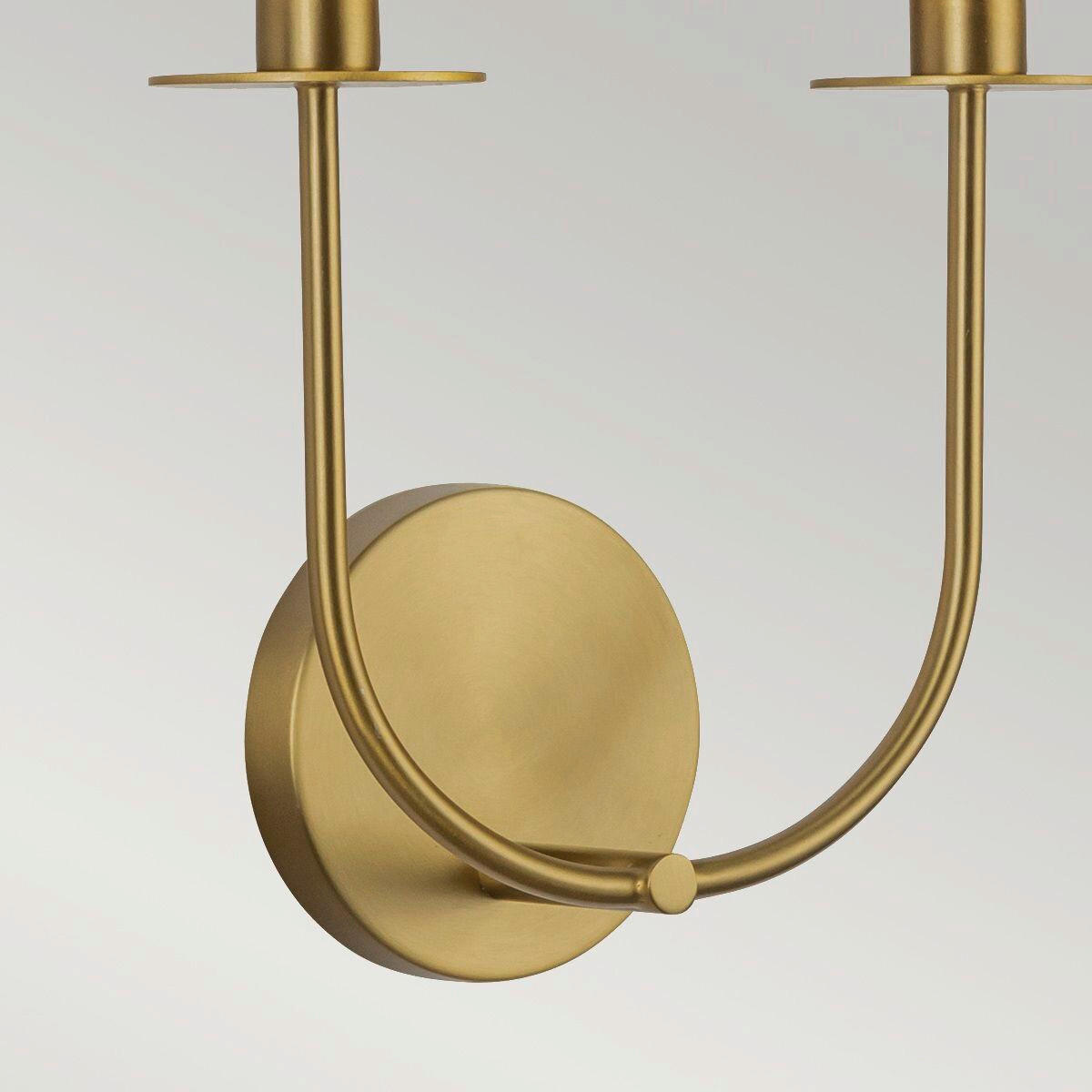 WANDLEUCHTE   - Goldfarben, KONVENTIONELL, Glas/Metall (29,2/30,5/14,6cm) - Elstead Lighting