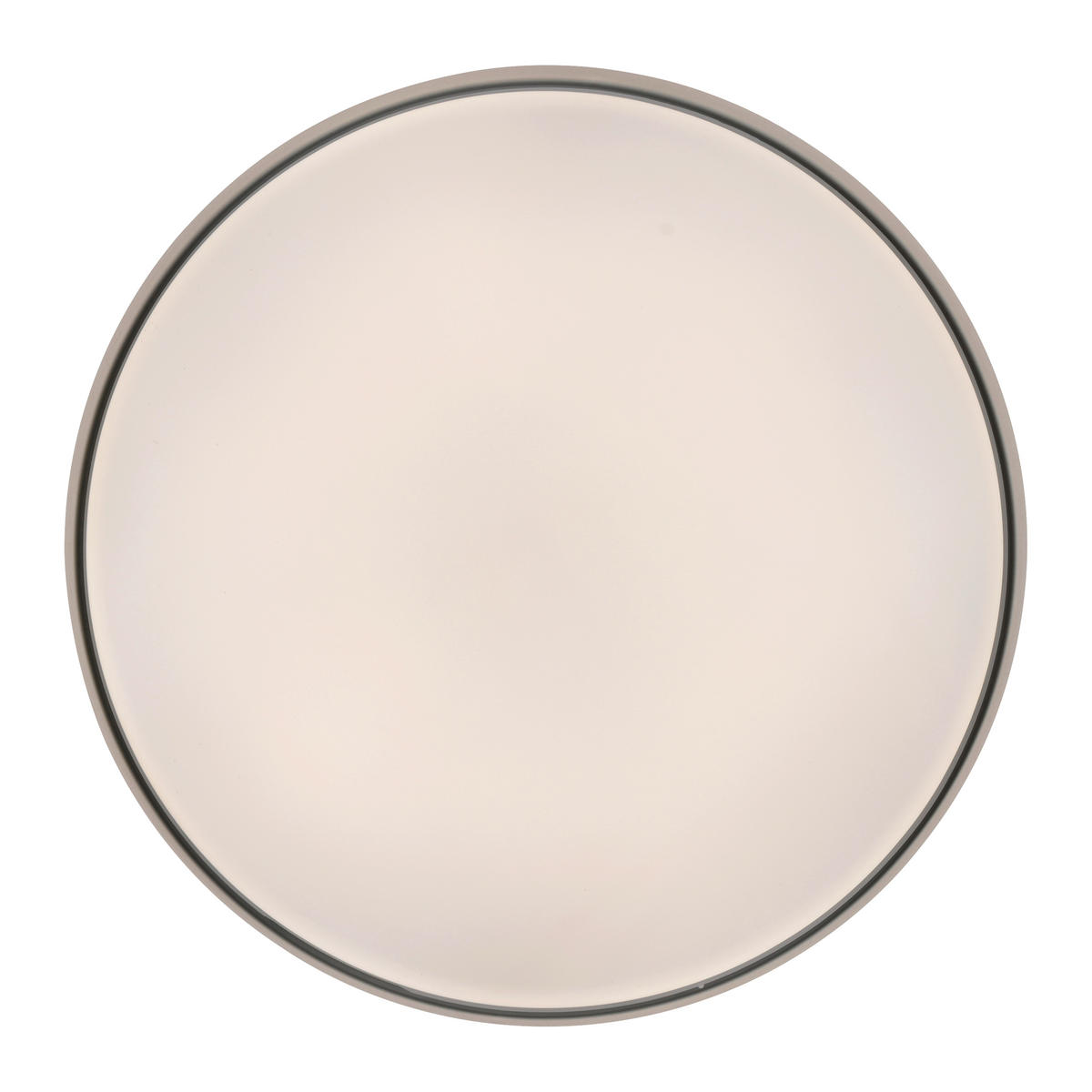 LED-DECKENLEUCHTE SW TAVOLI 49/49/7,3 cm   - Schwarz, KONVENTIONELL, Kunststoff/Metall (49/49/7,3cm) - Schöner Wohnen
