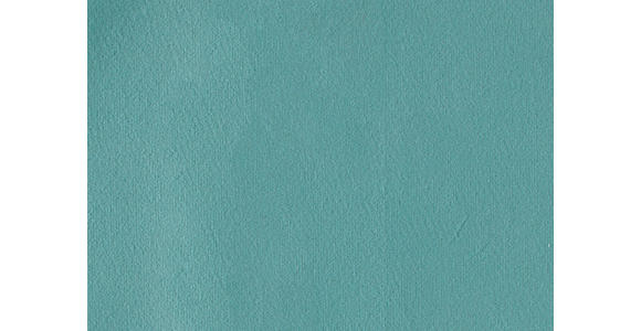 ECKSOFA in Velours Türkis 253/177 cm - Türkis/Schwarz, Design, Textil/Metall (253/177cm) - Dieter Knoll
