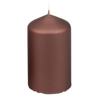KERZE - Braun, Basics, Paraffin (5,7/10,0cm) - Ambia Home