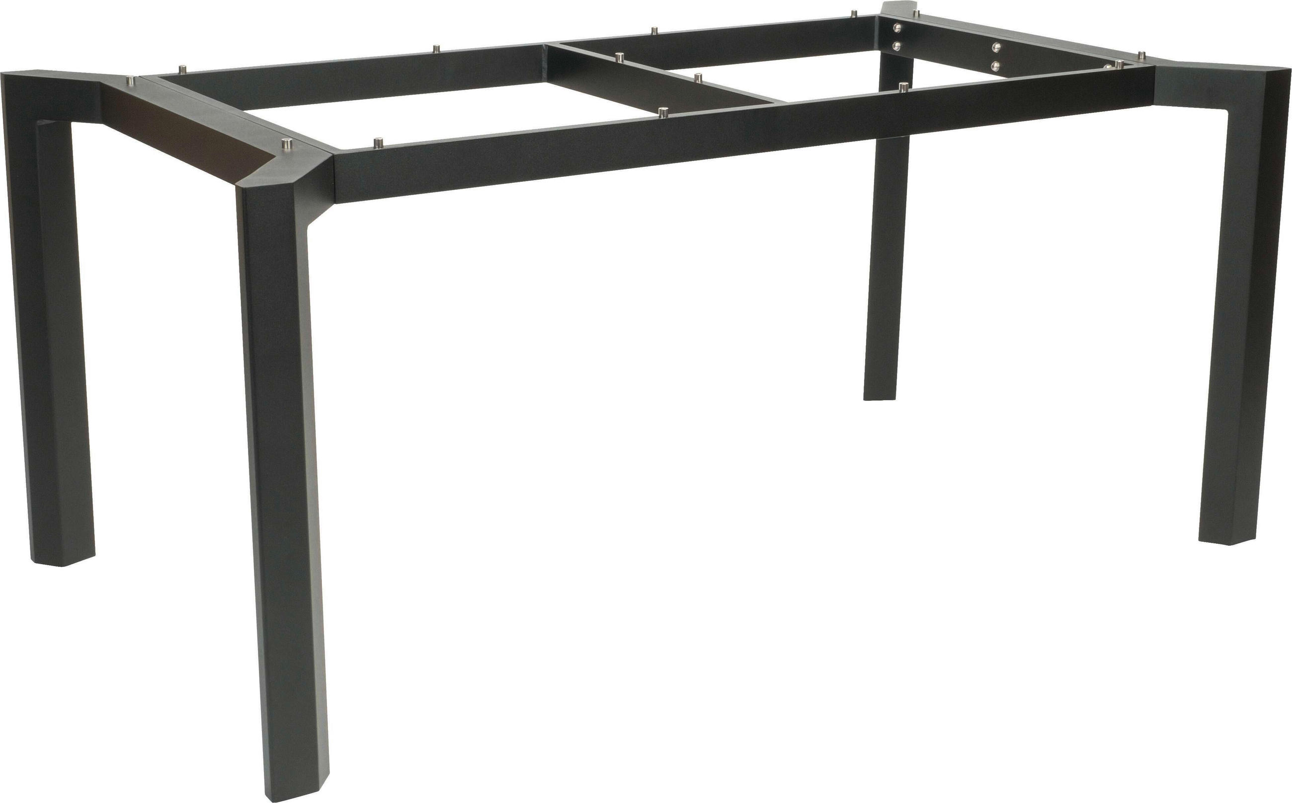 TISCHGESTELL in Metall 160/90/73 cm   - Anthrazit, Basics, Metall (160/90/73cm) - Stern