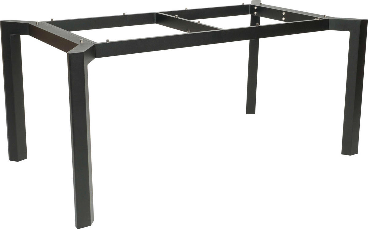 TISCHGESTELL in Metall 160/90/73 cm   - Anthrazit, Basics, Metall (160/90/73cm) - Stern