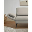 ECKSOFA  in Flachgewebe Naturfarben  255-365/175-224 cm  - Schwarz/Naturfarben, Design, Textil/Metall (255-365/175-224cm) - Dieter Knoll
