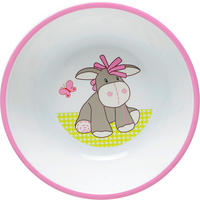 KINDERSCHÜSSEL  - Weiss/Rosa, Trend, Kunststoff (14/3,8cm) - My Baby Lou