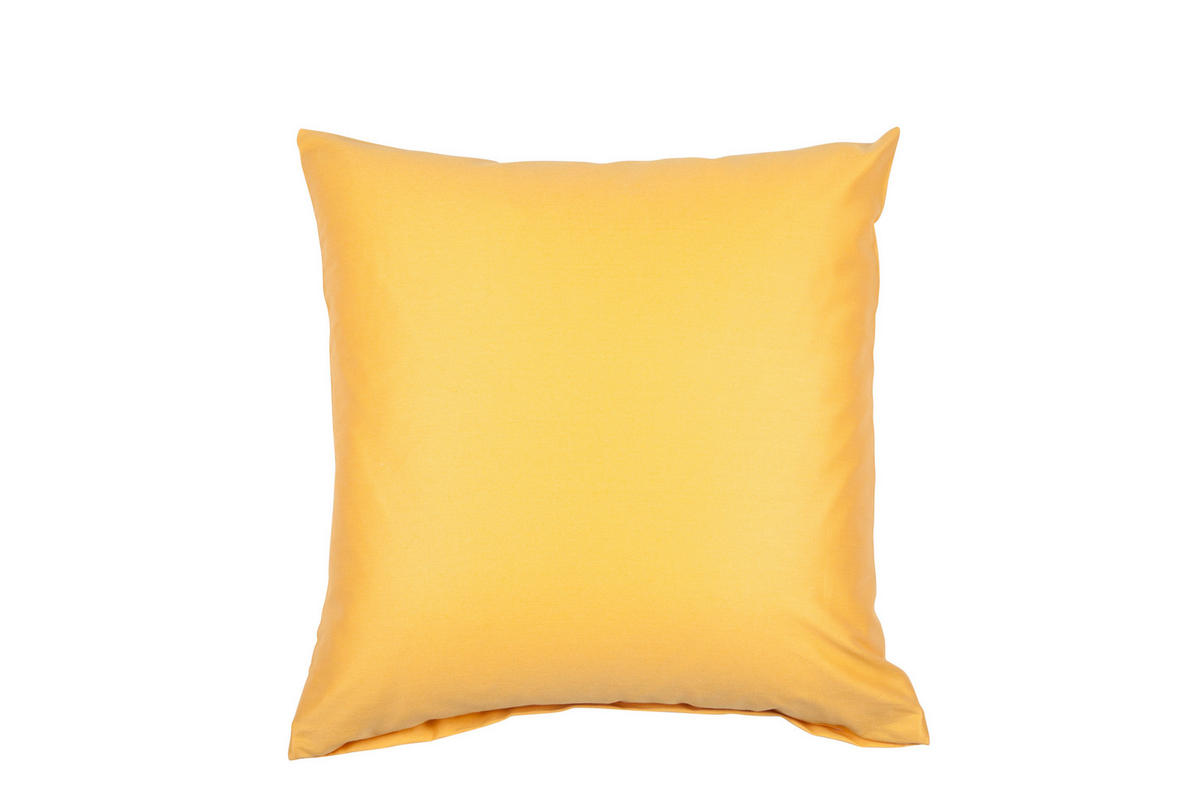 KOPFKISSENBEZUG Giacomo 40/40 cm  - Gelb, Basics, Textil (40/40cm) - Janine