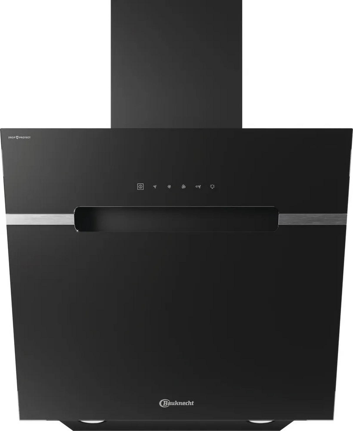 DUNSTABZUGSHAUBE BHVS 61F LT DP K  - Silberfarben/Schwarz, Basics, Glas/Metall (59,8/146,5/32,1cm) - Bauknecht