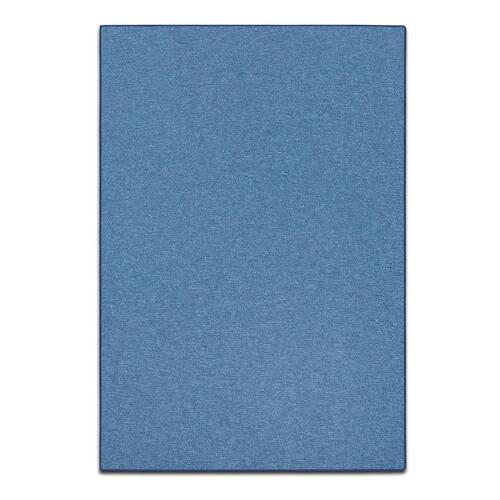 LÄUFER 80/400 cm London Blau  - Blau, Basics, Kunststoff/Textil (80/400cm)