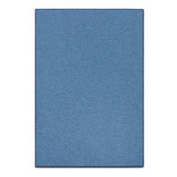 LÄUFER 80/350 cm London Blau  - Blau, Basics, Kunststoff/Textil (80/350cm)