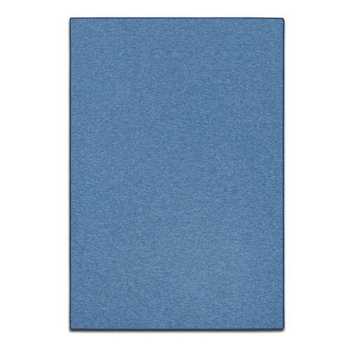 LÄUFER 80/350 cm London Blau  - Blau, Basics, Kunststoff/Textil (80/350cm)