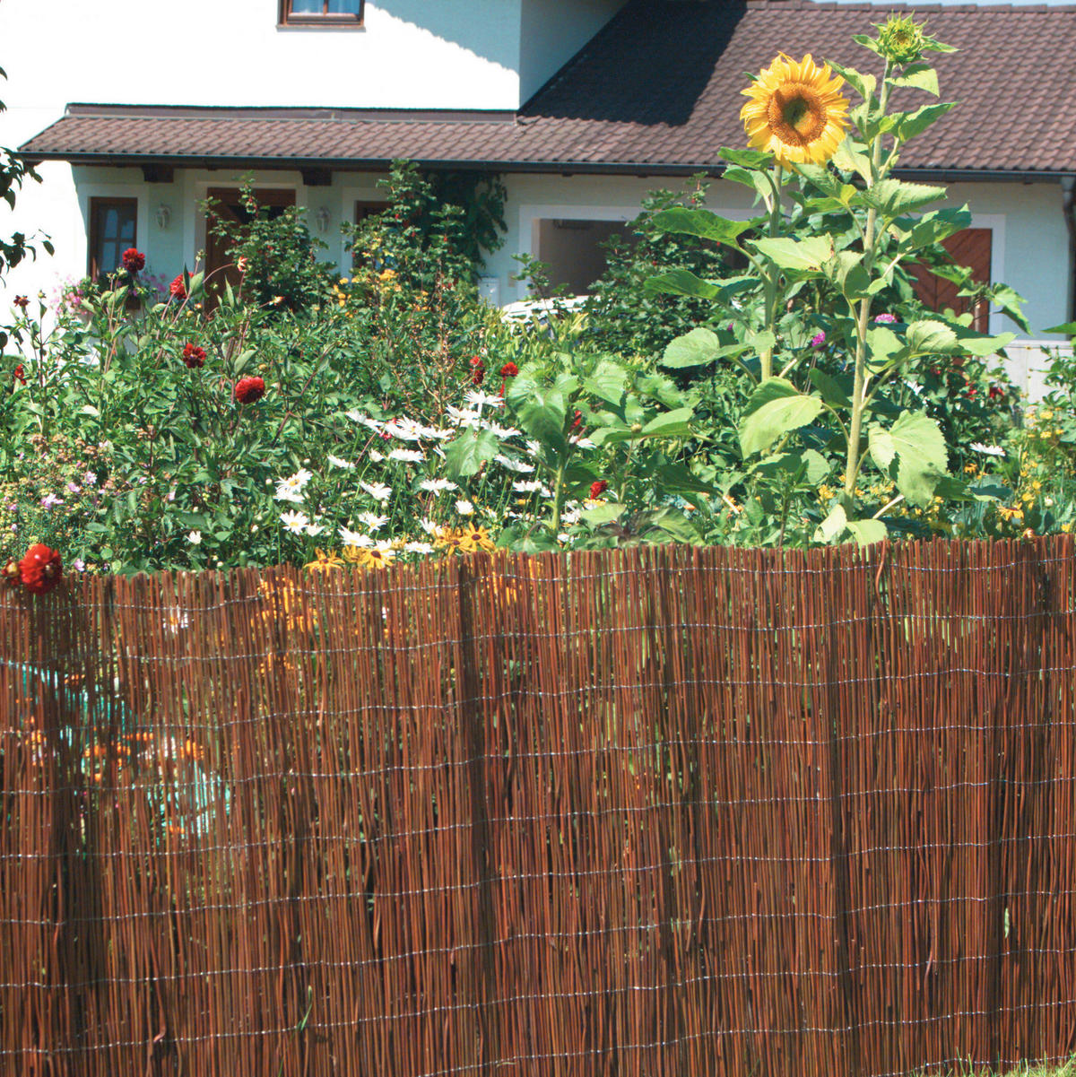 TIENIACA CLONA NA PLOT 300/150 cm  - prírodná farba, Basics, prírodné materiály (300/150cm)