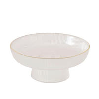 SCHALE   - Transparent/Goldfarben, Trend, Glas (15/6.20cm) - Ambia Home