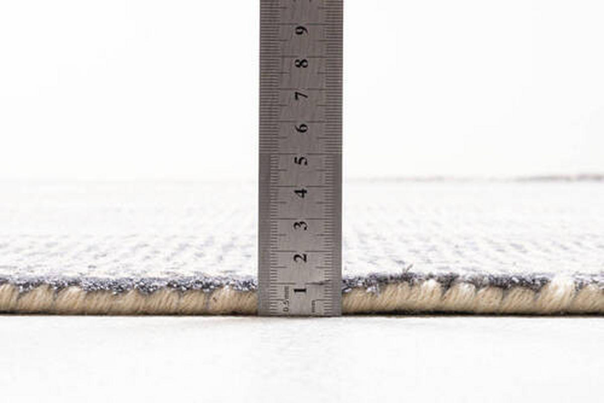 HANDWEBTEPPICH 190/290 cm Silberfarben  - Silberfarben, Basics, Textil (190/290cm) - Tom Tailor