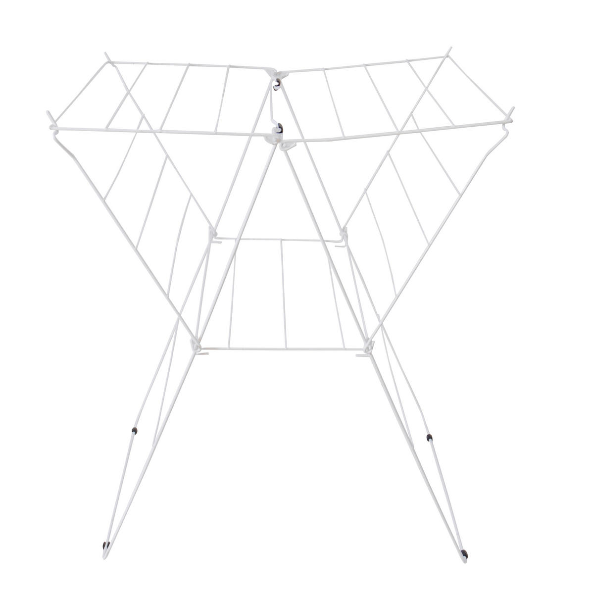 SUŠIAK NA BIELIZEŇ - biela, Basics, kov (65/84cm) - Spirella