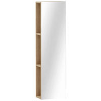 REGAL Eichefarben  - Eichefarben, Design, Glas/Holzwerkstoff (30/110,6/19,6cm) - MID.YOU