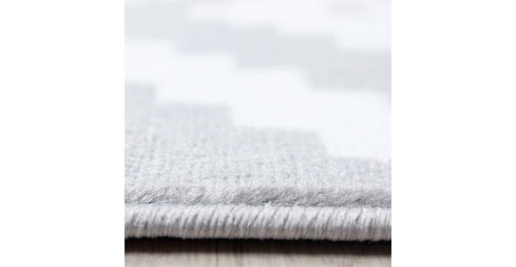 WEBTEPPICH 140/200 cm Plus Grau  - Grau, Basics, Textil (140/200cm) - Novel
