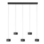 LED-HÄNGELEUCHTE 128/16/150 cm  - Schwarz, Design, Glas/Kunststoff (128/16/150cm) - Novel