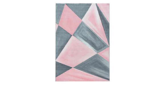LÄUFER 80/250 cm Beta Rosa - Rosa, Basics, Textil (80/250cm) - Novel