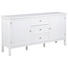 KOMODA SIDEBOARD, bílá - bílá/barvy stříbra, Lifestyle, kov/kompozitní dřevo (160/80/40cm) KOMODA SIDEBOARD, bílá - bílá/barvy stříbra, Lifestyle, kov/kompozitní dřevo (160/80/40cm)