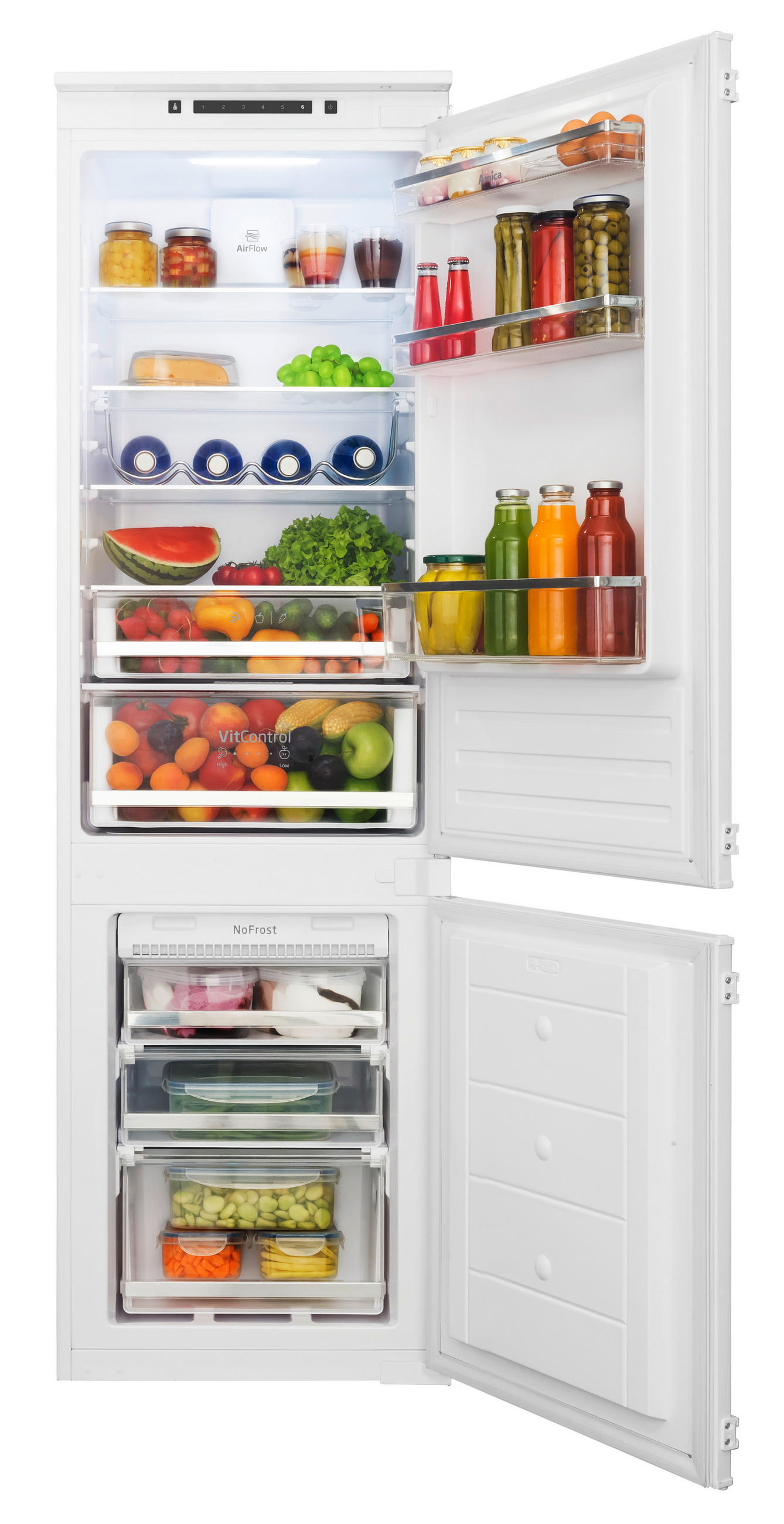 Kühl-gefrier-kombination Ekgcs 387 931