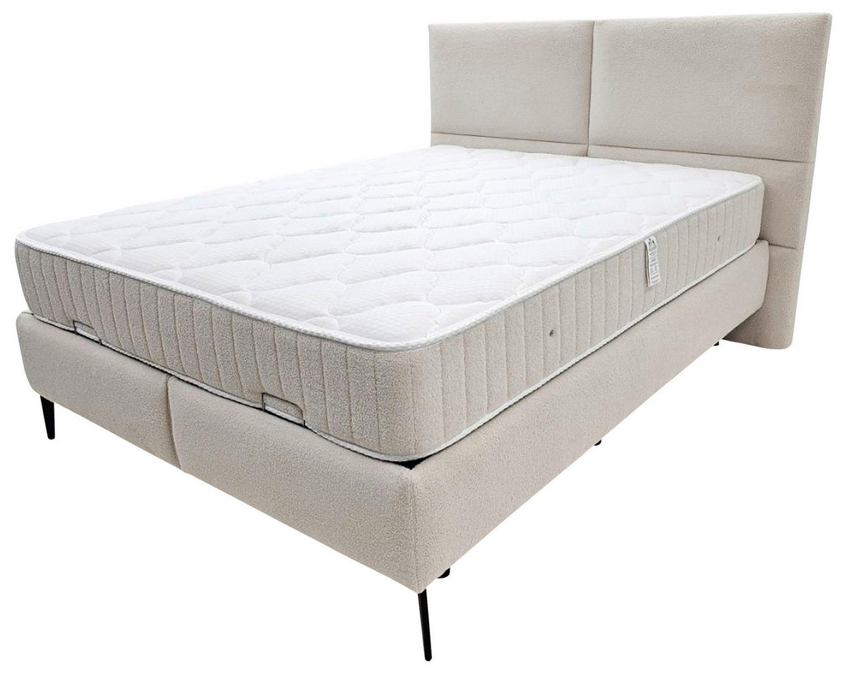 POSTELJA Z VZMETNICO   x  , les, kovina  - Moderno, kovina/les (180/200cm) - Hom`in