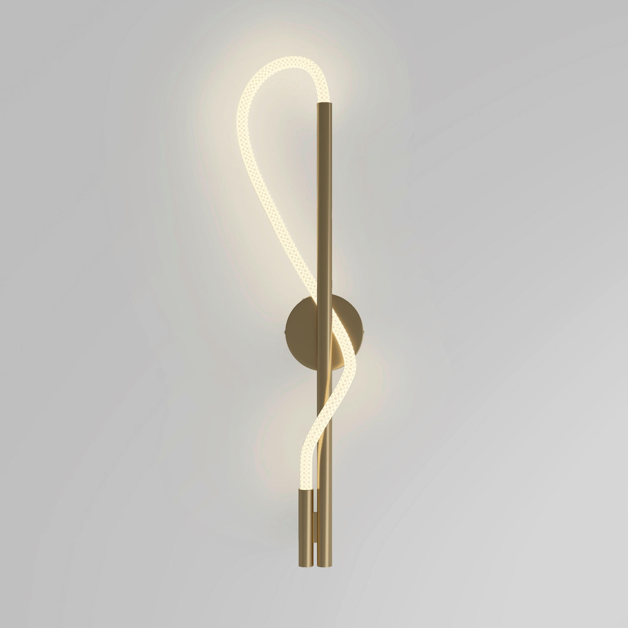 Maytoni Wandleuchte Modern Weiß, Gold 13x84.4 cm