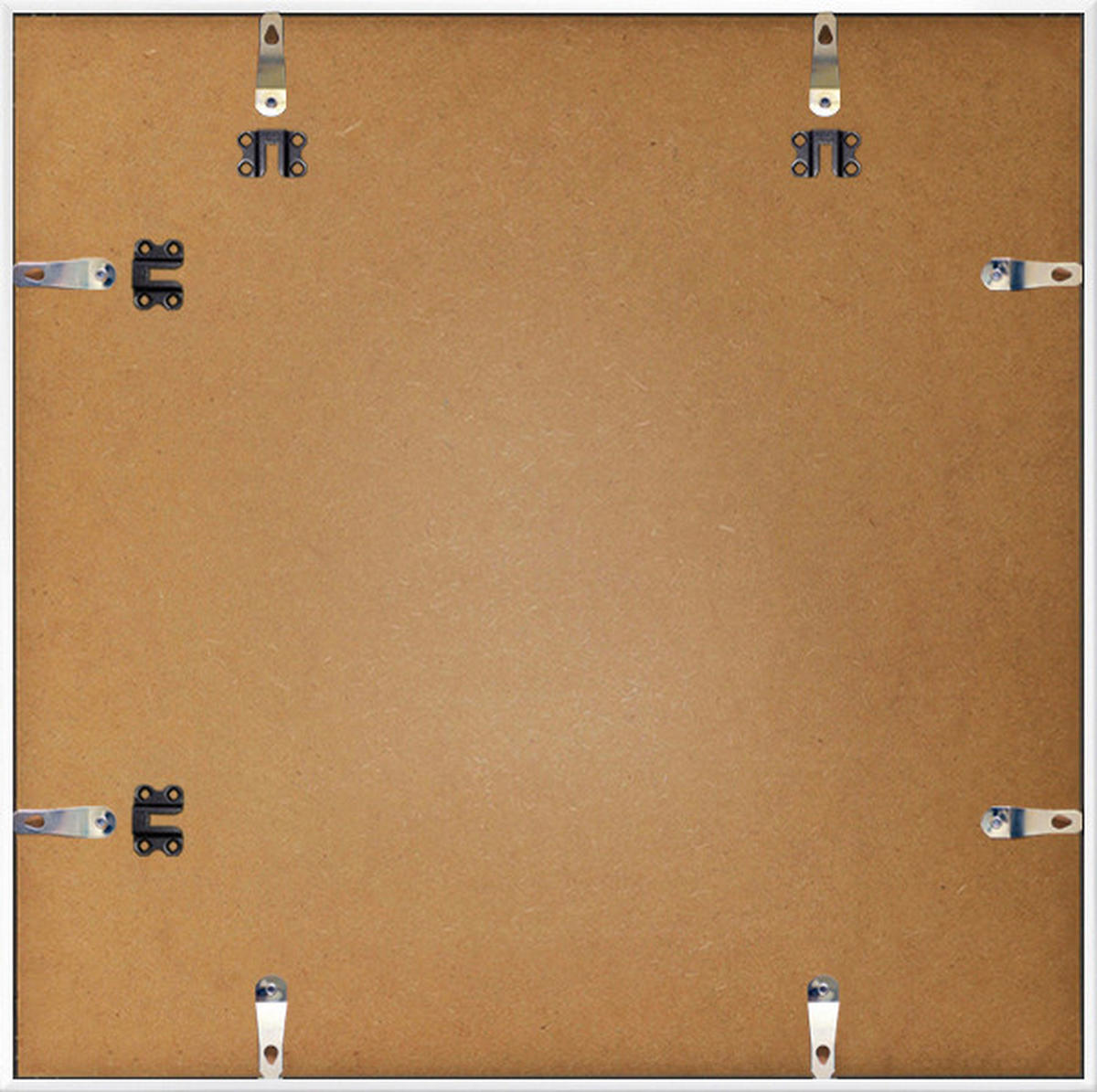 BILDERRAHMEN - Weiß Hochglanz, Basics, Papier/Holzwerkstoff (50/50/1,8cm)