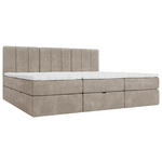 FAMILIENBETT - Graubraun/Schwarz, Design, Holzwerkstoff/Kunststoff (270/200cm) - Esposa